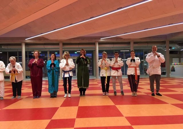 Grapje van mijn studenten op 1 april 2019